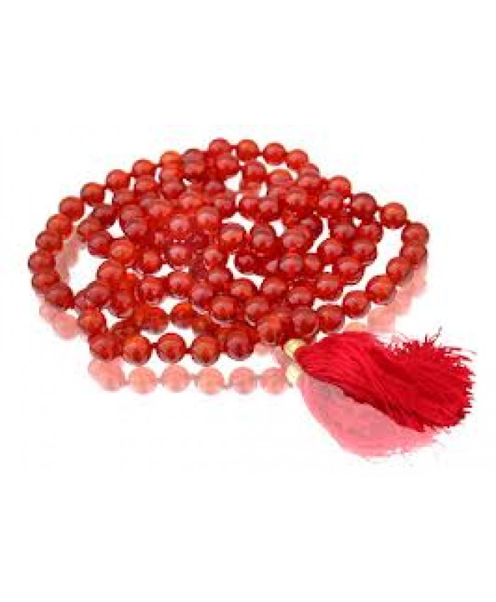 Red Carnelian Mala